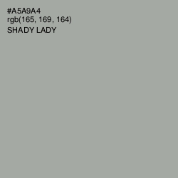 #A5A9A4 - Shady Lady Color Image